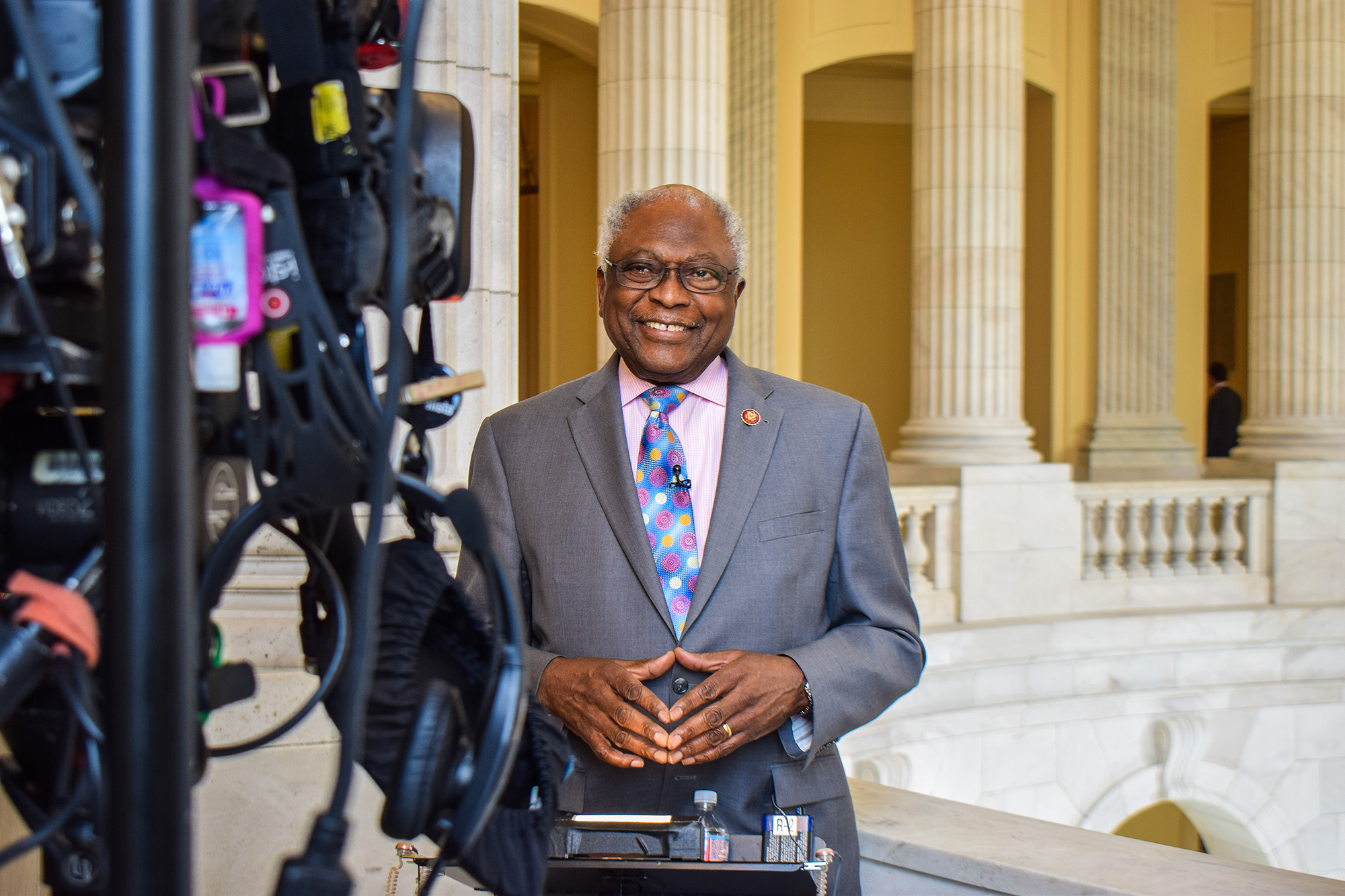 James E. Clyburn at the US Capitol