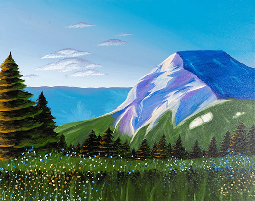 Everest Blooms by Kathy Mendez-Vaca, winner 2025